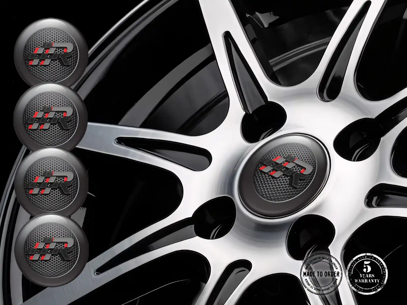 Stickers jantes luxe badges premium voitures